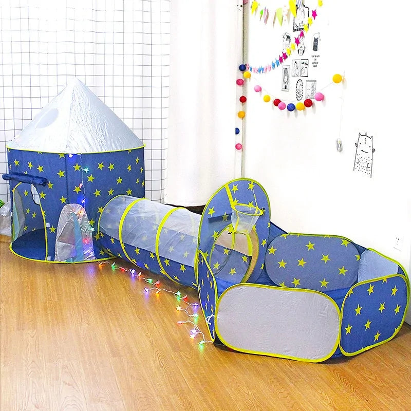 Tent House Play Tunnel