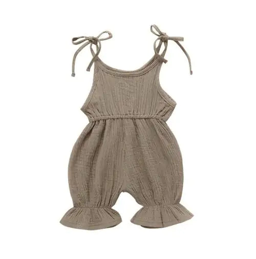 Tie Top Ruffle Romper