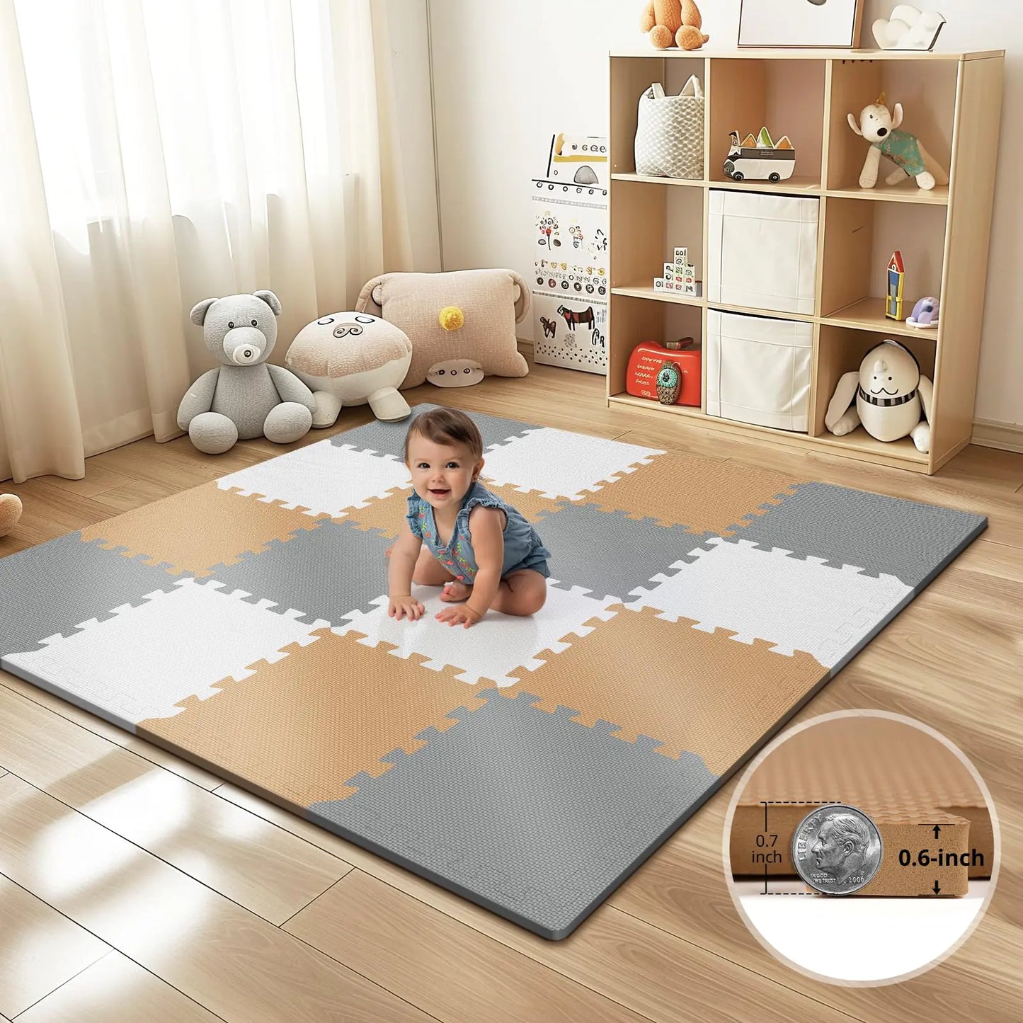Tile Baby Floor PlayMat