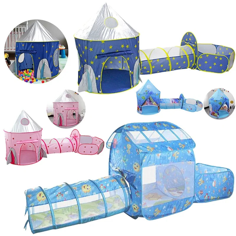 Tent House Play Tunnel