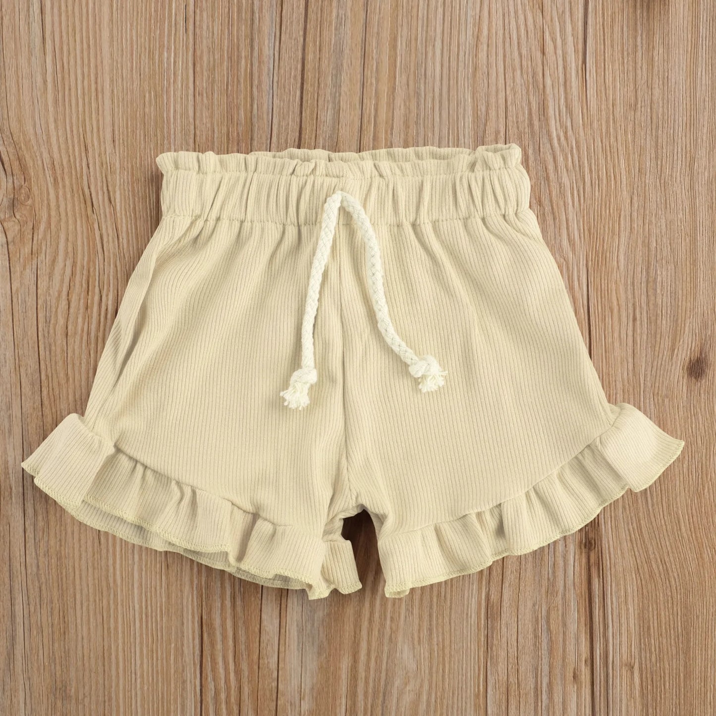 2 Piece Frill Shorts Set