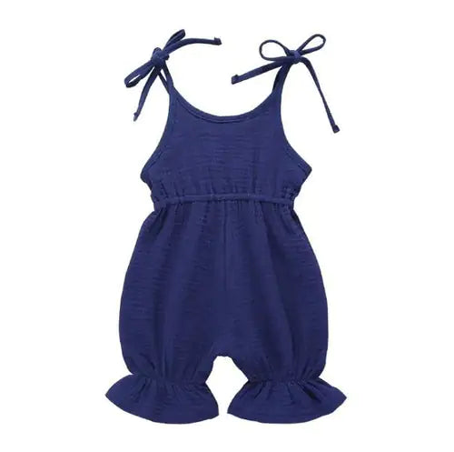 Tie Top Ruffle Romper
