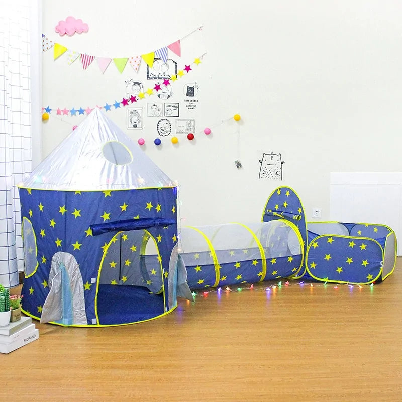 Tent House Play Tunnel