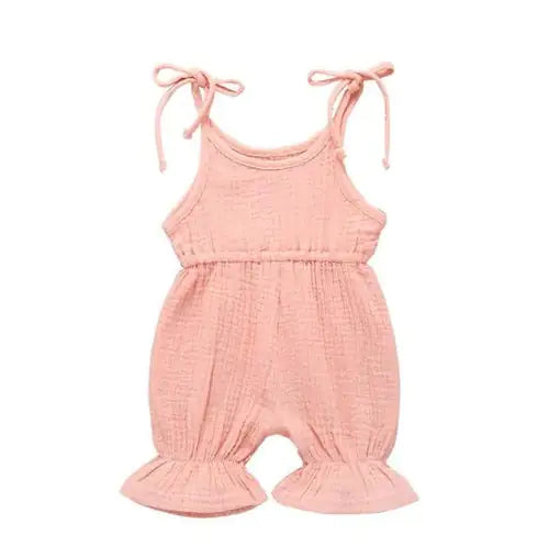 Tie Top Ruffle Romper