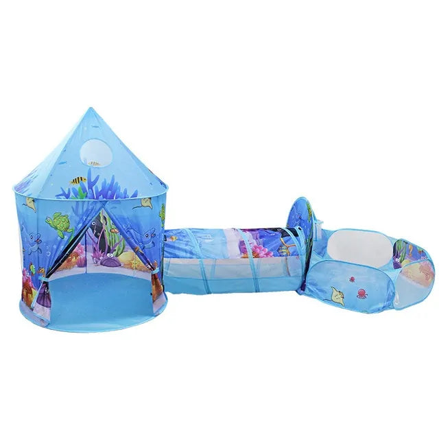 Tent House Play Tunnel