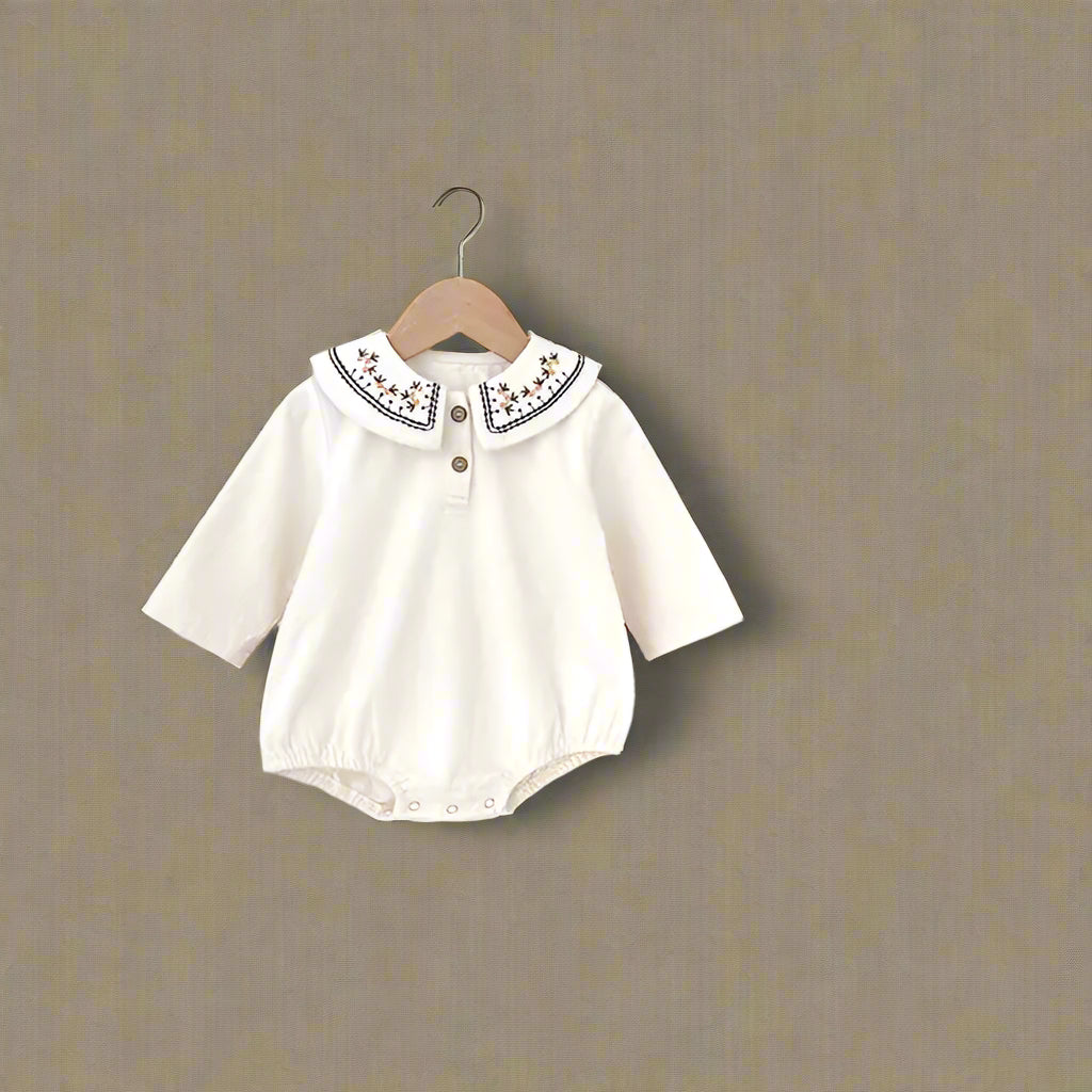 Embroidered Baby Bodysuit