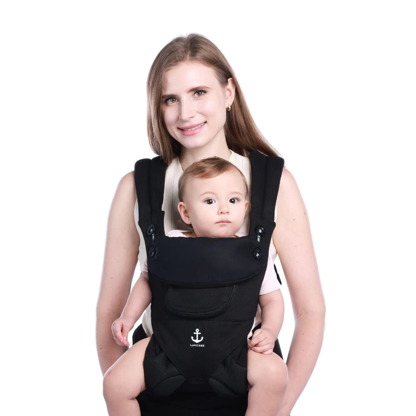 LUFFCABO All-Season Baby Carrier Breathable Baby Carrier