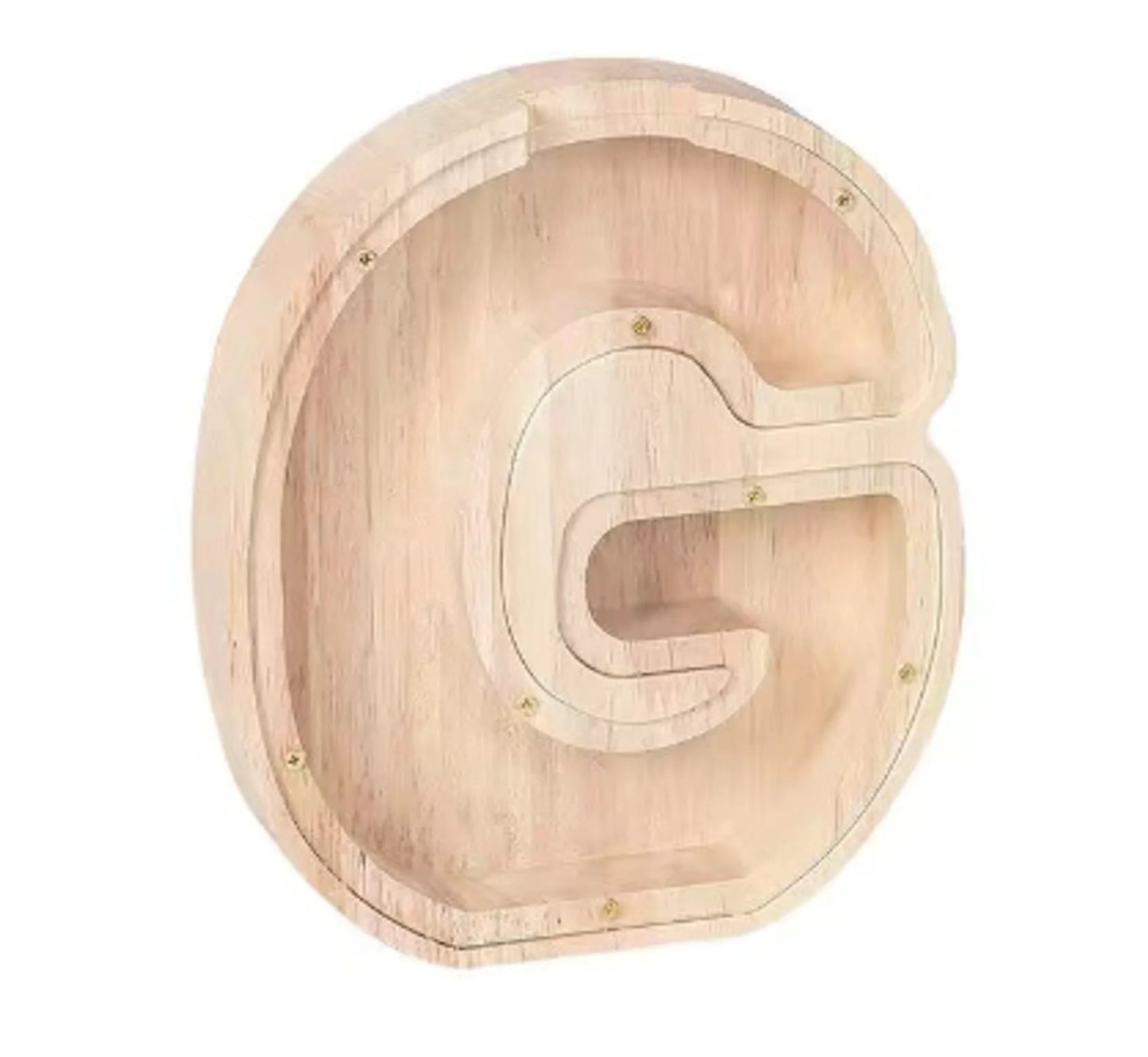 Letter Piggy Bank