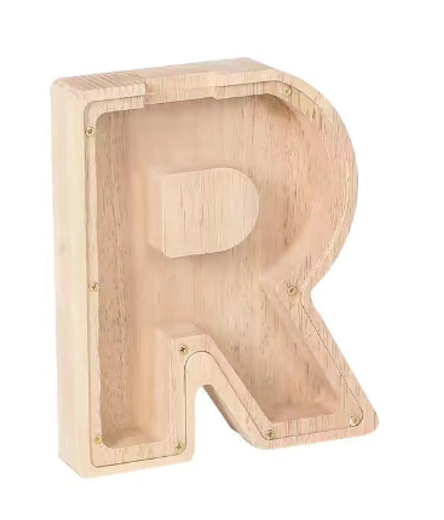 Letter Piggy Bank