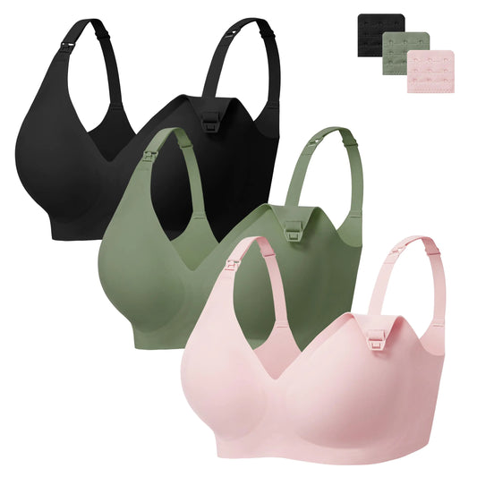 3 Pack Nursing Bras