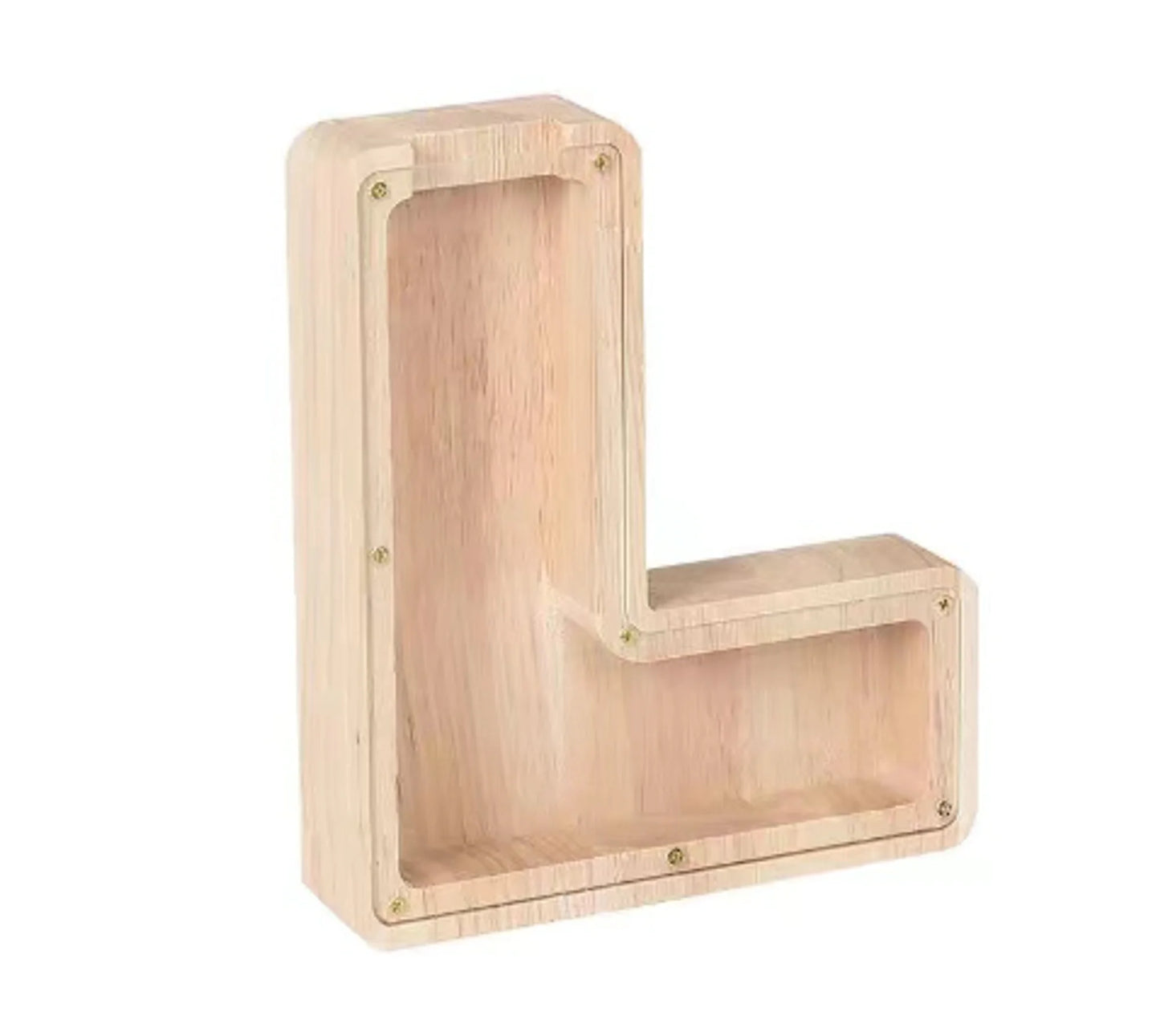 Letter Piggy Bank