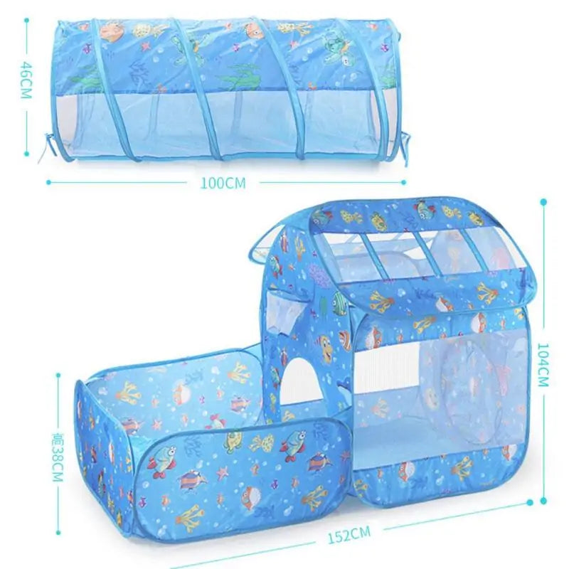 Tent House Play Tunnel