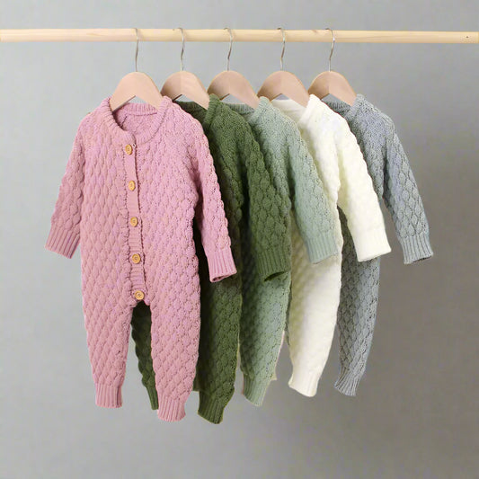 Knitted Baby Romper