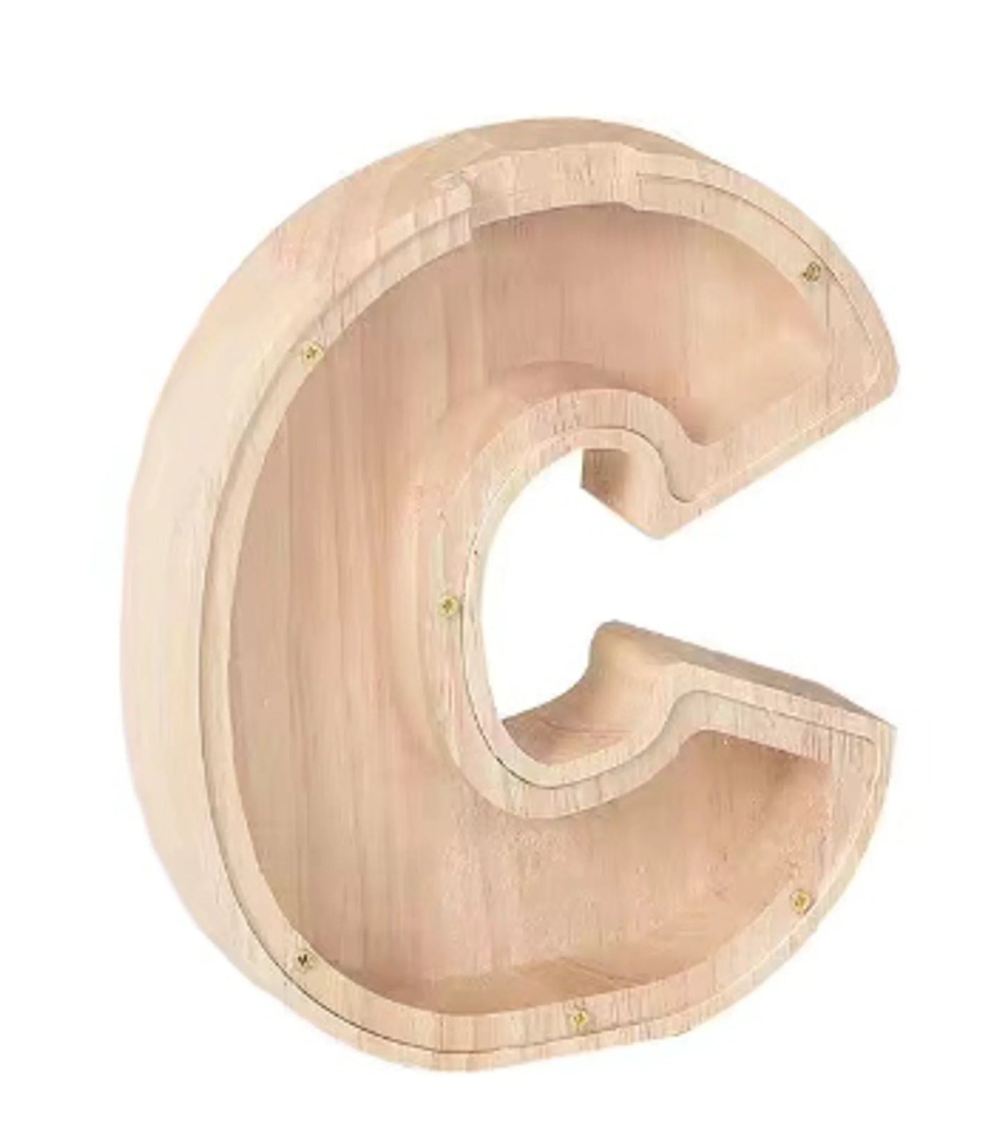Letter Piggy Bank
