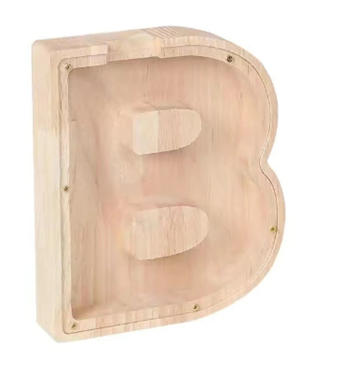 Letter Piggy Bank