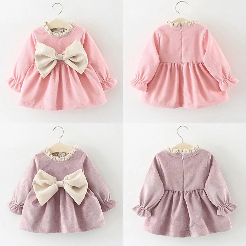 Ruffle Bow Dress