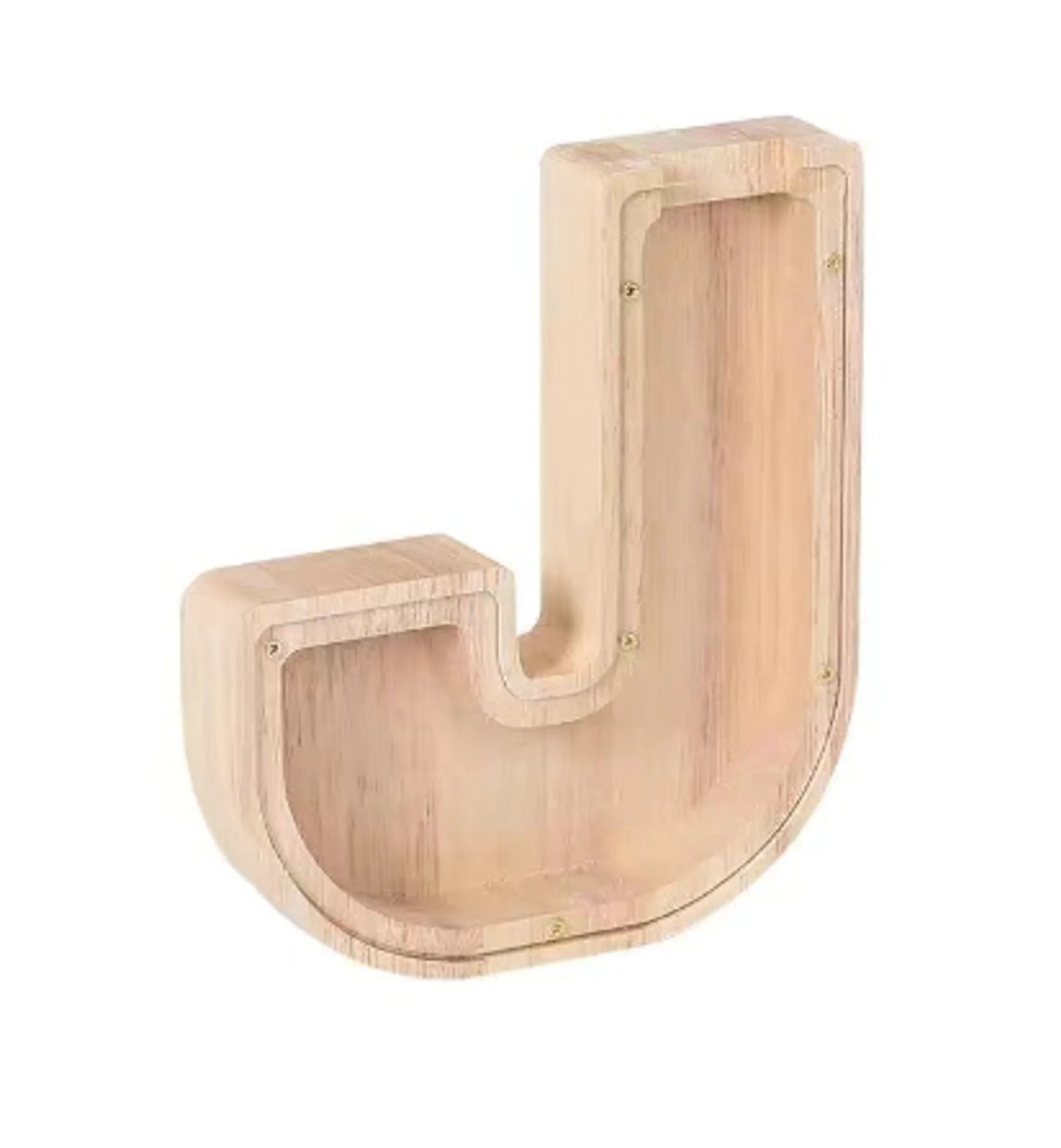 Letter Piggy Bank