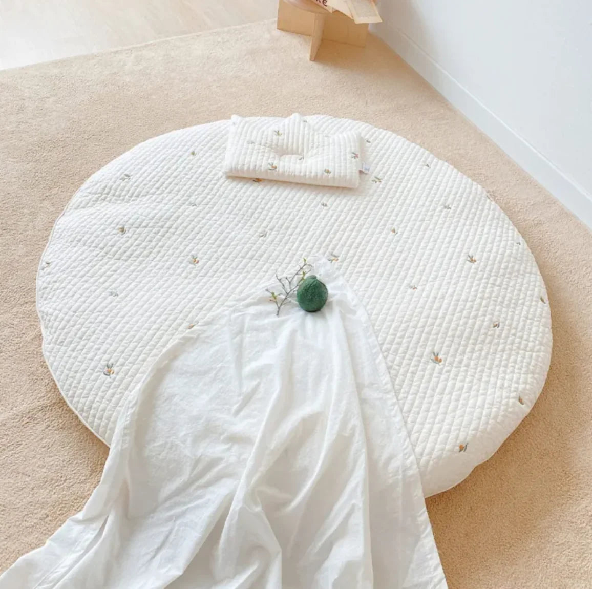 Round Crawling Play Mat
