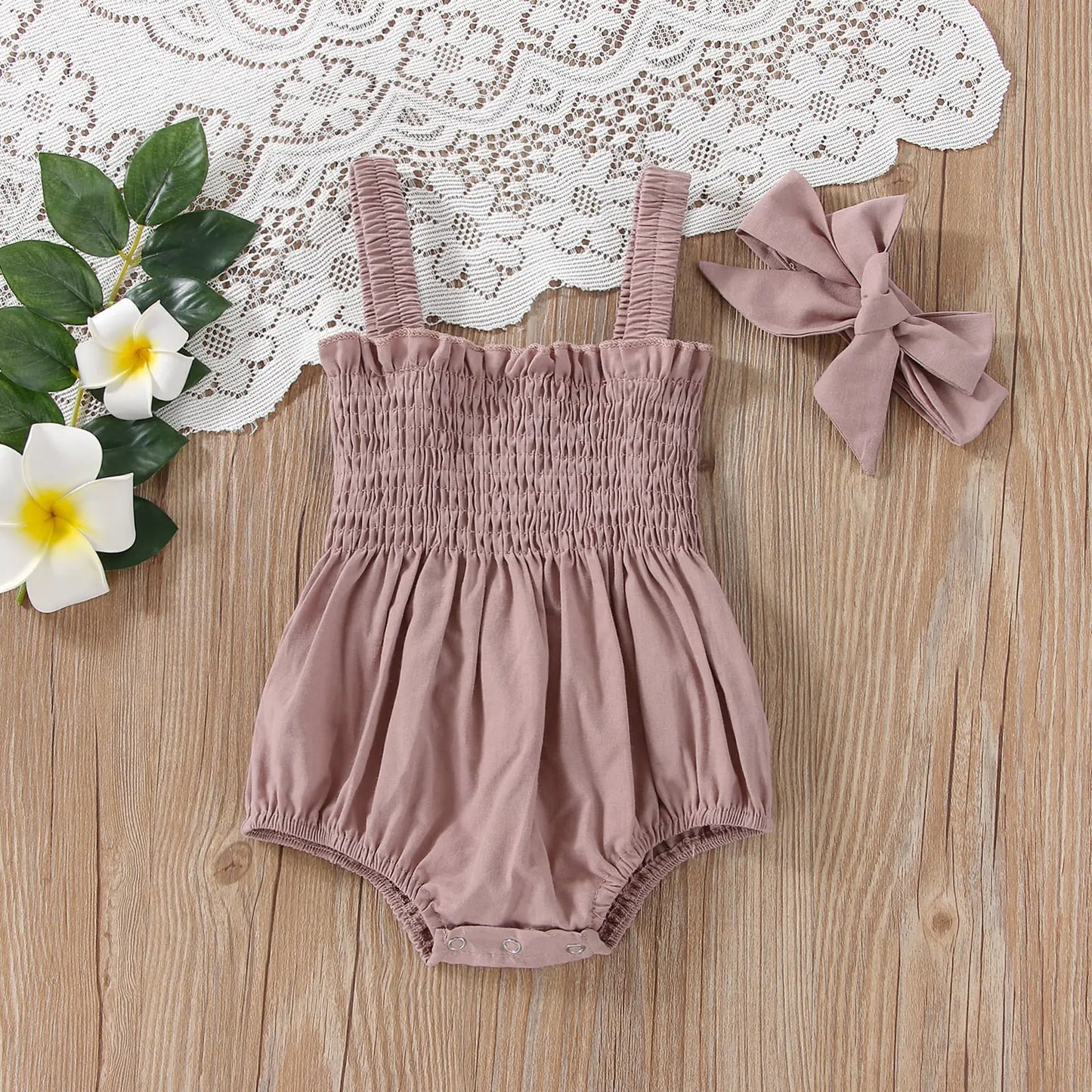 Elasticated Romper