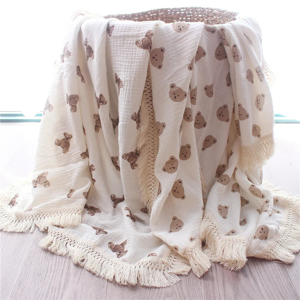 Organic Baby Bear Blanket