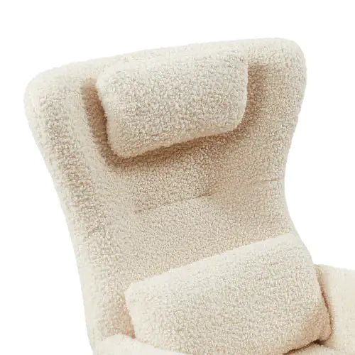 Boucle Rocking Nursery Chair