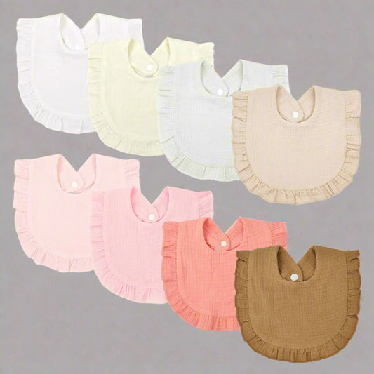 Baby Muslin Drooling Bibs